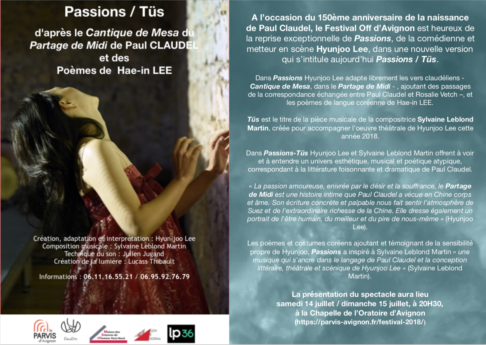 Spectacle "Passions-Tûs"