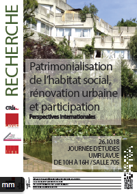 Patrimonialisation de l’habitat social, rénovation urbaine et participation