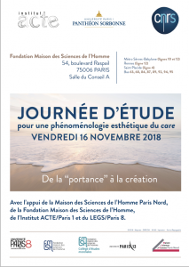 pour une phénoménologie esthétique du care