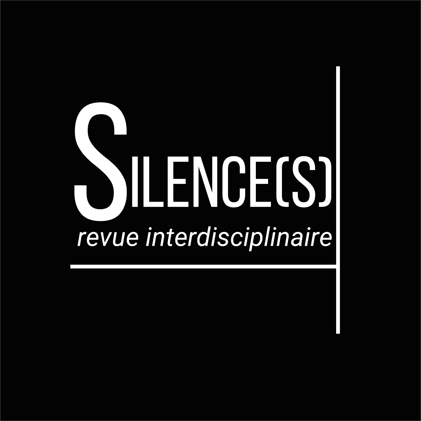 Logo de Silence(s), revue interdisciplinaire