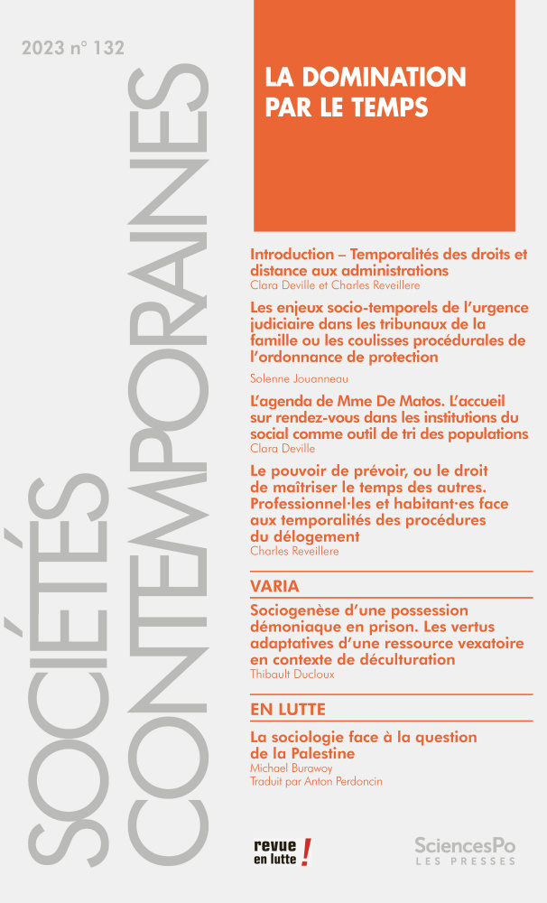 Sociétés contemporaines n°132 | La domination par le temps