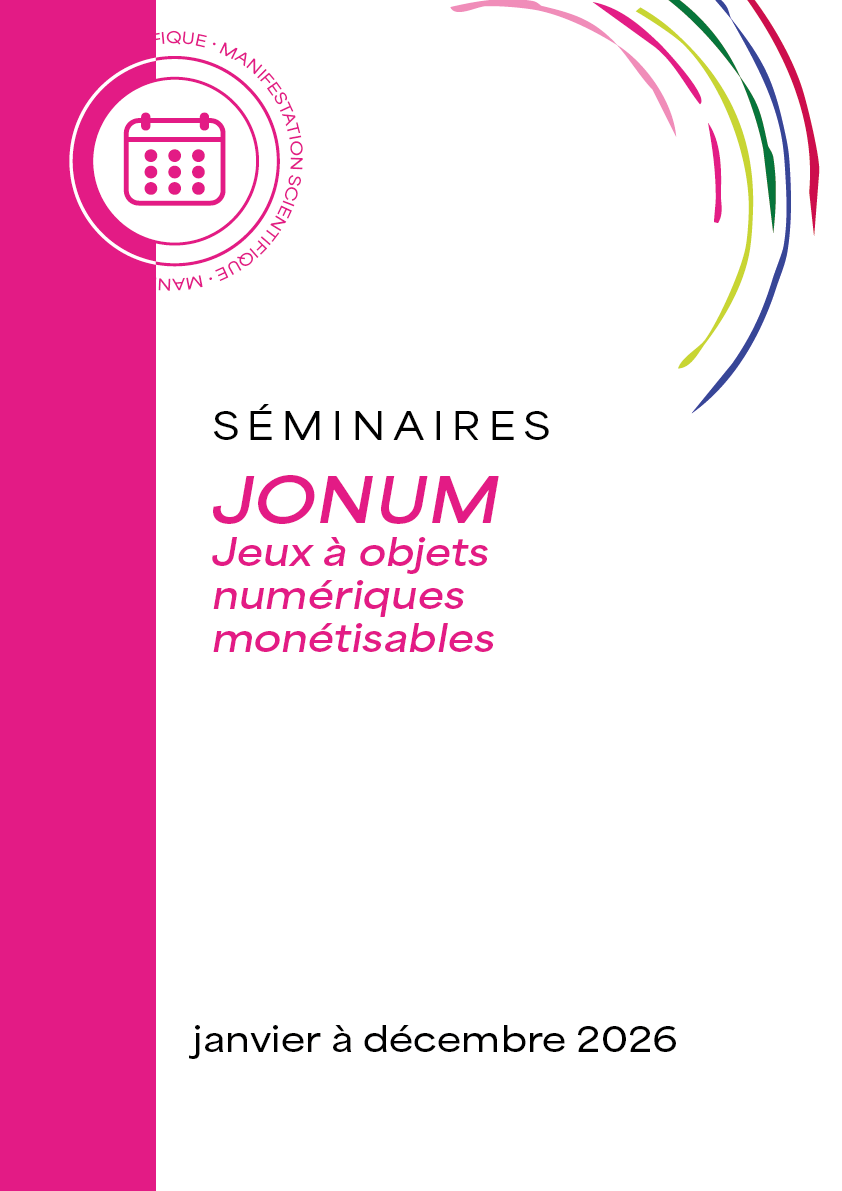 Affiche A3 des séminaires JONUM